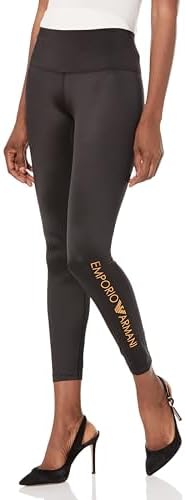 Emporio Armani Women's Iconic Microfiber High Waist Leggings