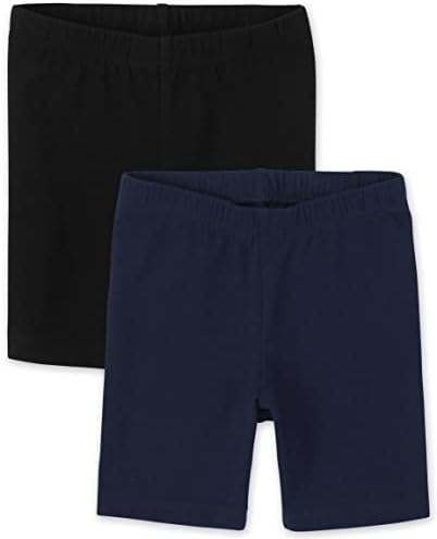 The Children's Place Baby Girls' and Toddler Solid Bike Shorts