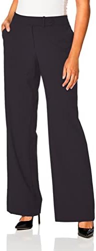 Calvin Klein Straight-Leg Classic Business Casual Pants for Women