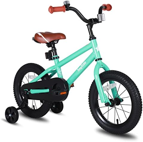 KidU Kids Bike for Ages 2-12 Years Old Boys Girls, 12-20 Inch BMX Style Kid's Bikes with Training Wheels, Children Bicycle for Kids and Toddler, Multiple Colors