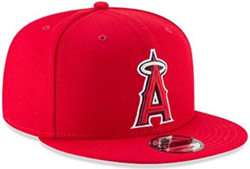 New Era Authentic Angels Red 9Fifty Snapback OSFM Hat Cap- Adjustable