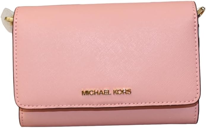 Michael Kors Jet Set Travel Multifunction Phone Crossbody Bag (PrimRose)