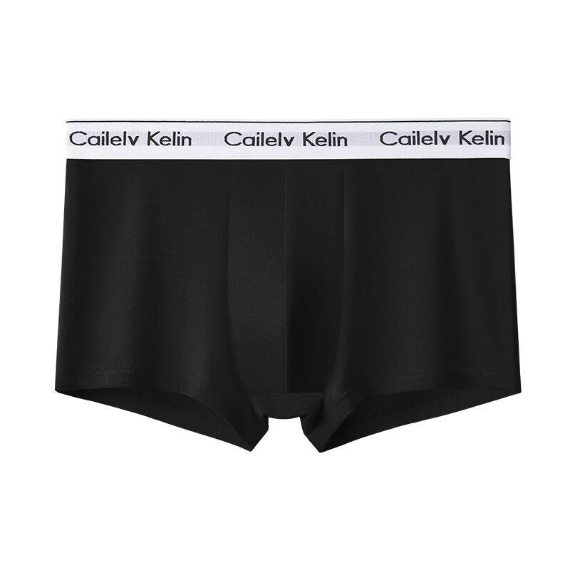 CK & Javge Men Underwear Men's Boxers Pure Cotton Modal Breathable Boys Style Boxers 2024 Mid Waist