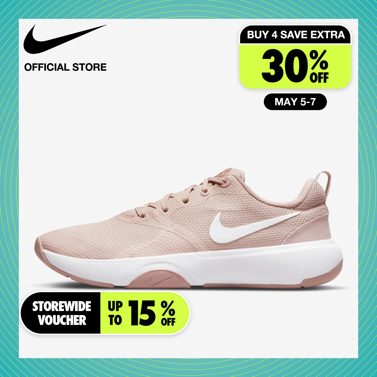 Nike Women's City Rep TR Training Shoes - Pink Oxford