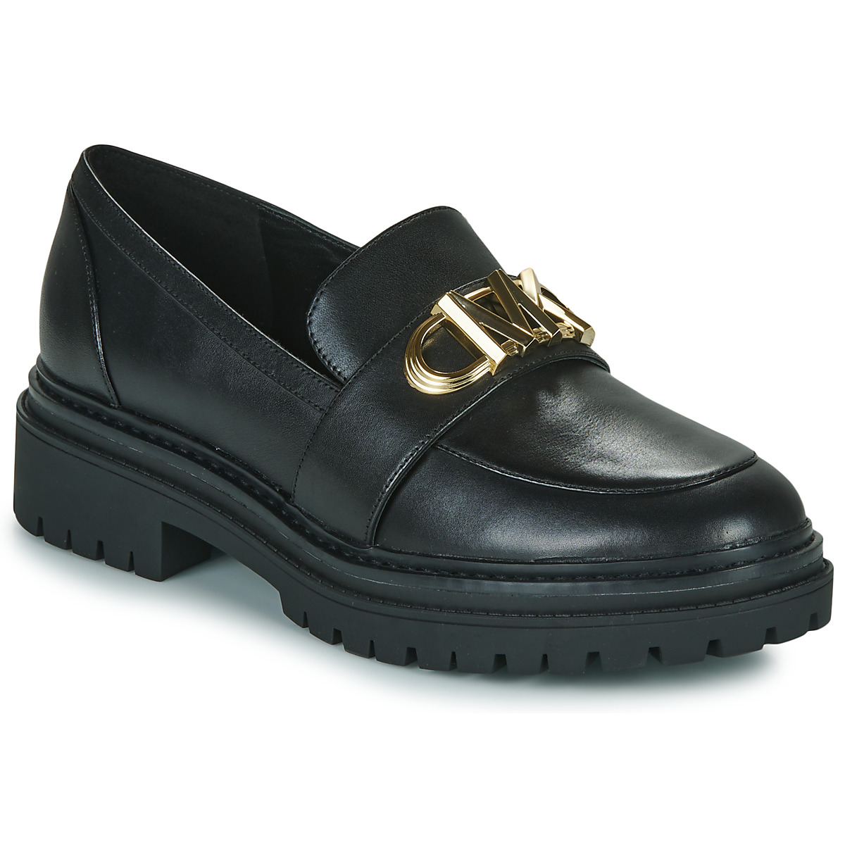 MICHAEL Michael Kors Shoes MICHAEL Michael Kors women Loafers - PARKER LUG LOAFER - Black