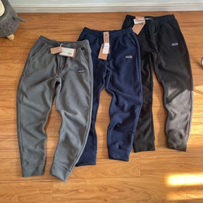 Sports PATAGONIA Patagonia 23Ss Autumn And Winter Thickened Outdoor Polar Fleece Cuffs And Velvet Sports Trousers Are The Same For Men And Women