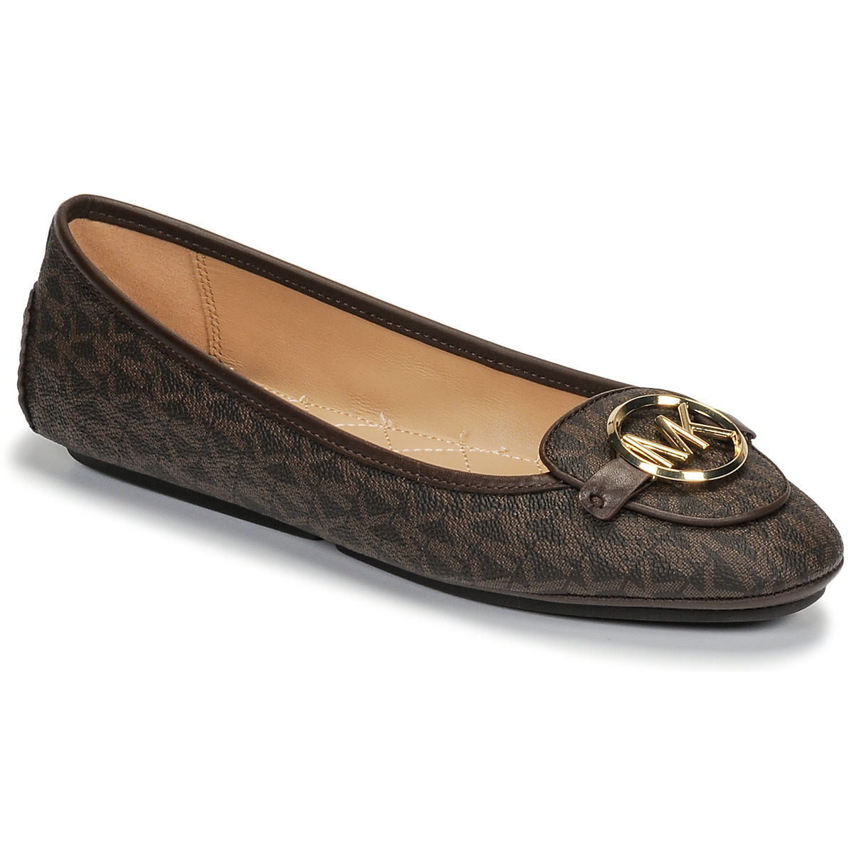 MICHAEL Michael Kors Shoes MICHAEL Michael Kors women Flat shoes - LILLIE MOC - Brown
