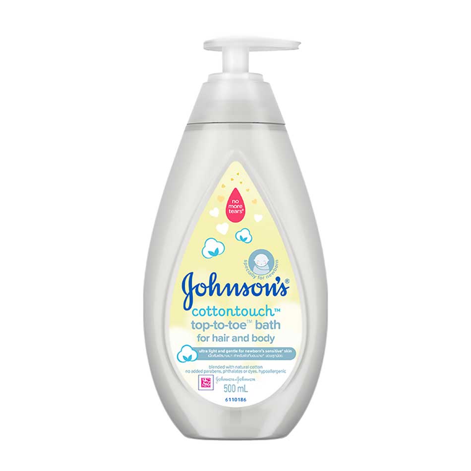 Johnson'S Baby Cottontouch Top-To-Toe Bath, 500Ml