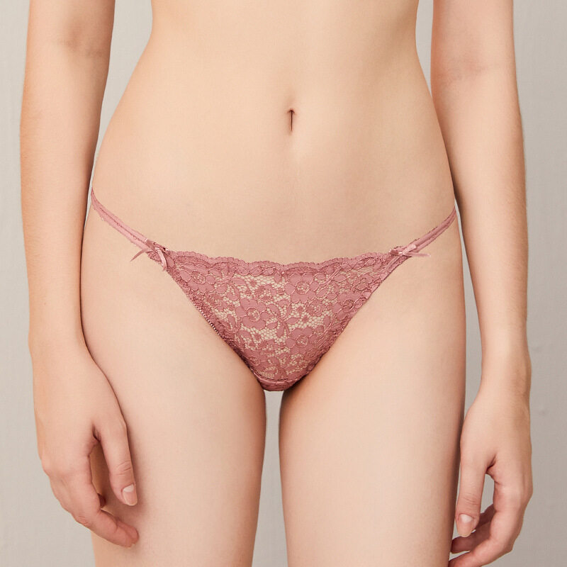 A Victoria's Secret French Sexy New Lace Underwear Women's Breathable Underwear