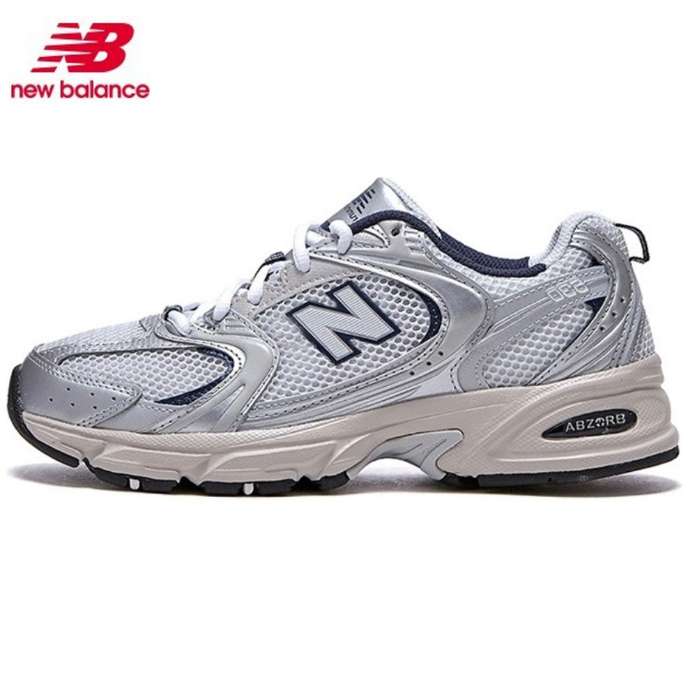 2023 New Balance Women's Shoes N530 Silver Retro Daddy Shoes Men's and Women's Height-increasing Shoes Casual Shoes Breathable Sports Shoes