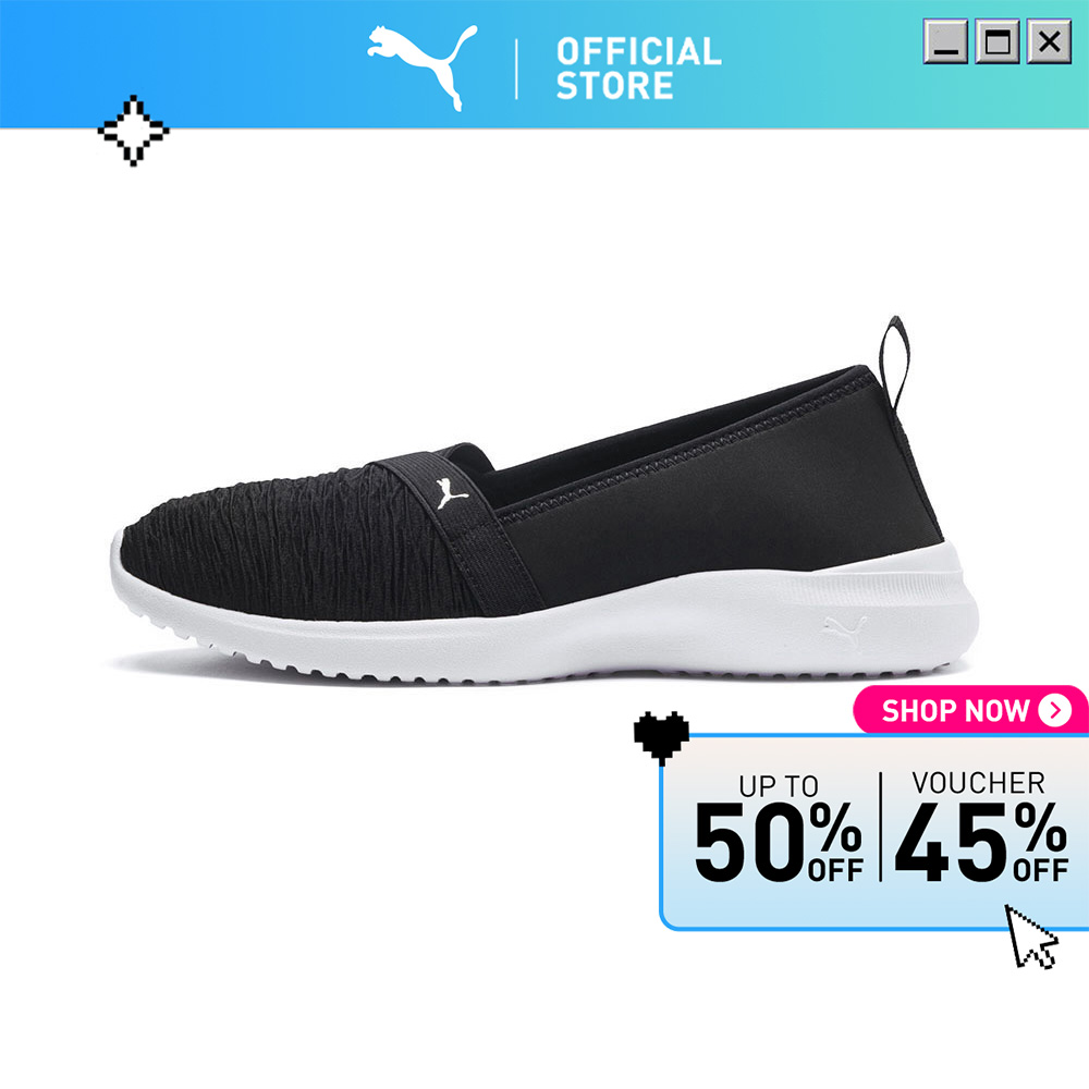 PUMA Adelina Slip-On Women's Shoes (Black)