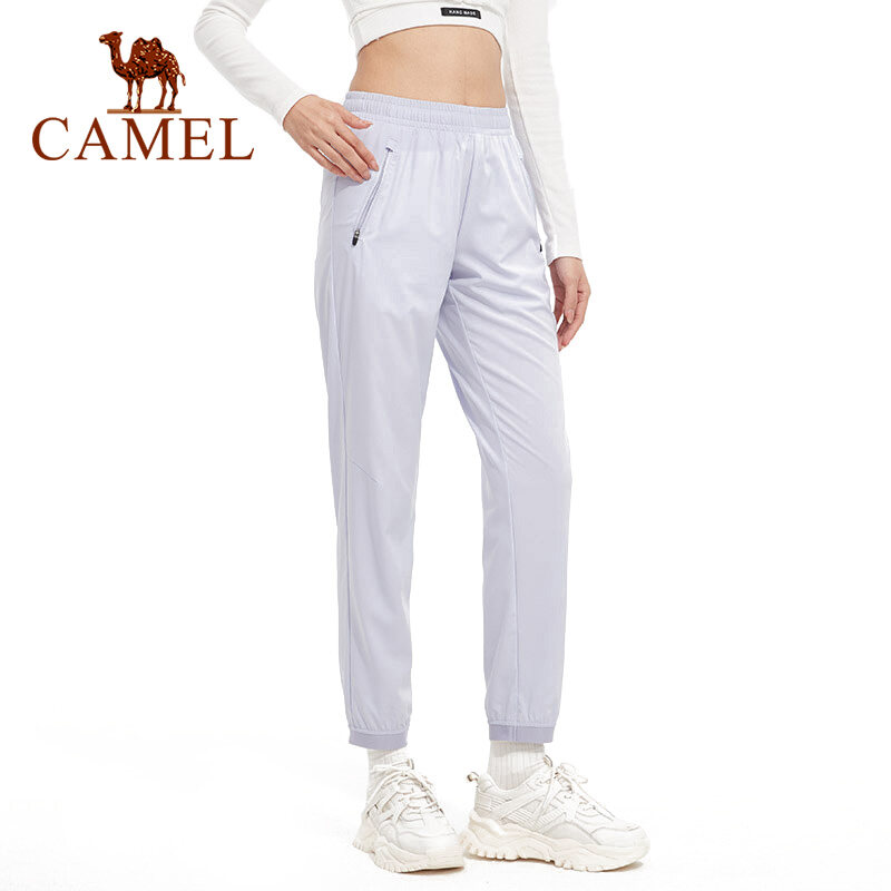 Camel  Women's Sports Pants Loose and Breathable Pants for Female