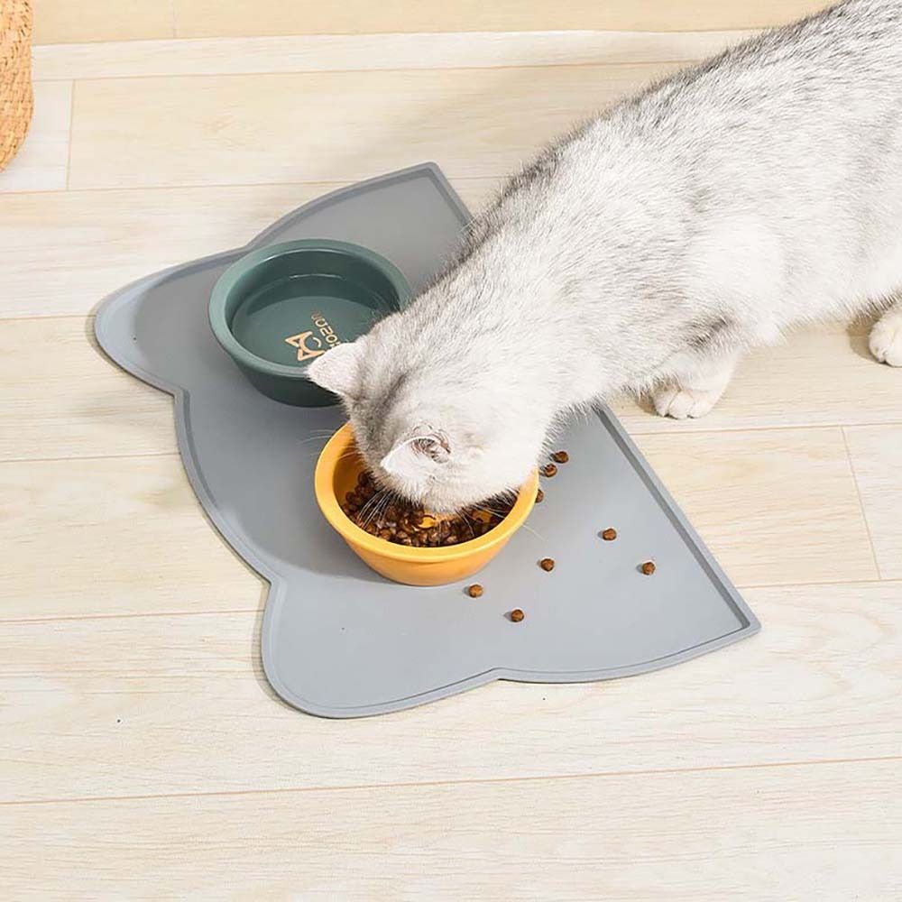 HEAVEN Leak-Proof Silicone Cushion Pet Bowl Accessory Bowl Pad For Cats Dogs Feeding Mats Drinking Mat Pet Food Mat Pet Placemat