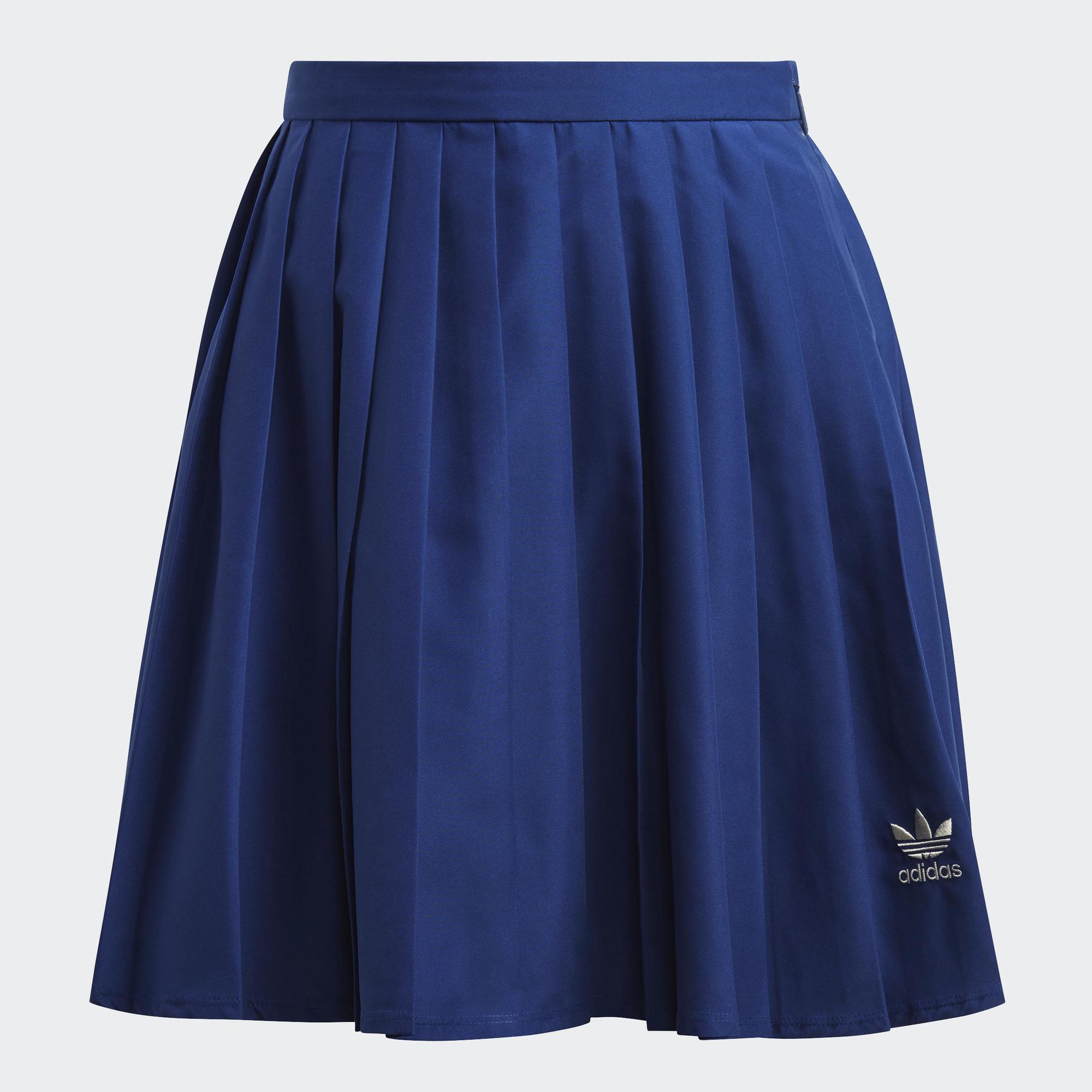 adidas Lifestyle Pleated Skirt Women Blue IC5235
