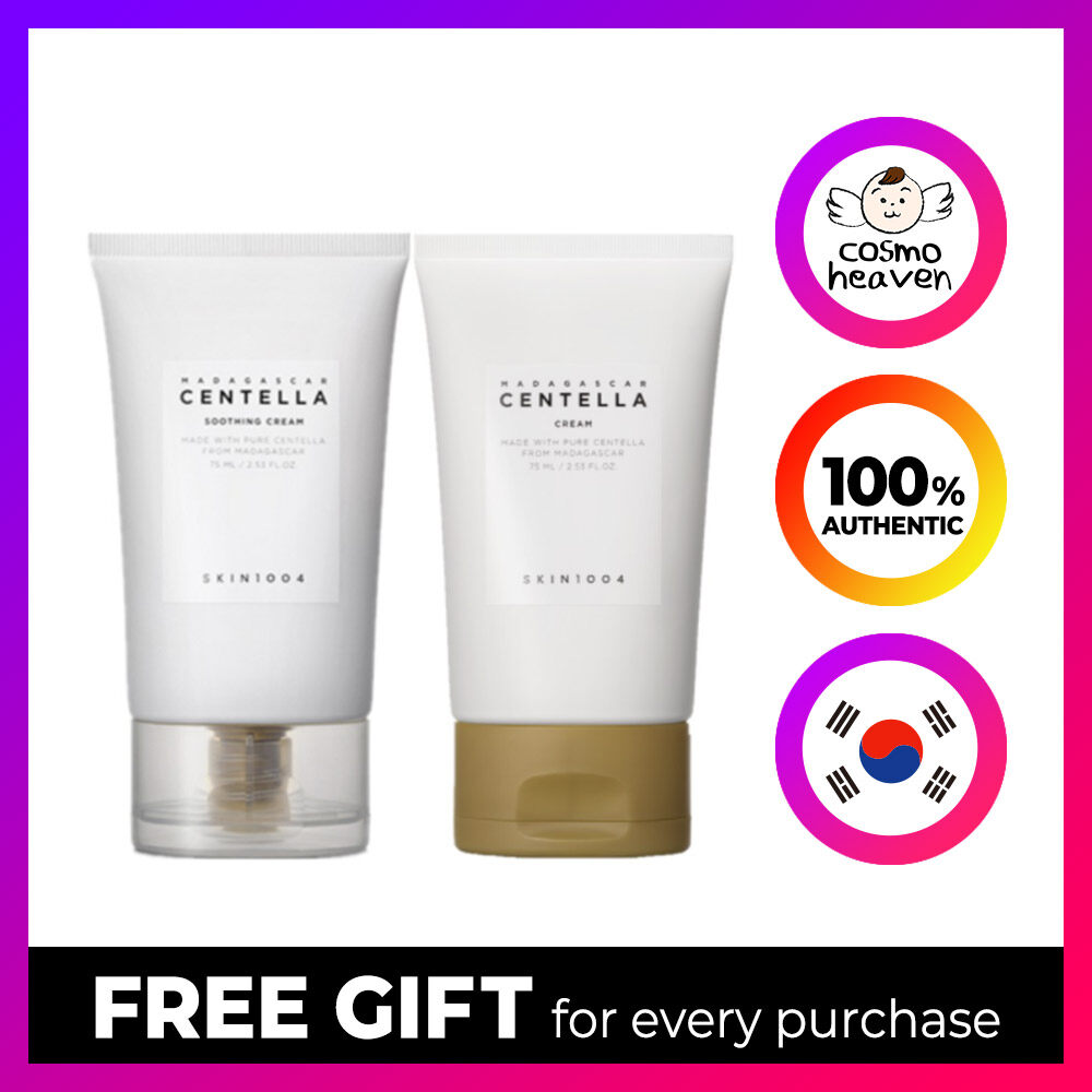 SKIN1004 Madagascar Centella Cream 30ml / 75ml / Soothing Cream 75ml