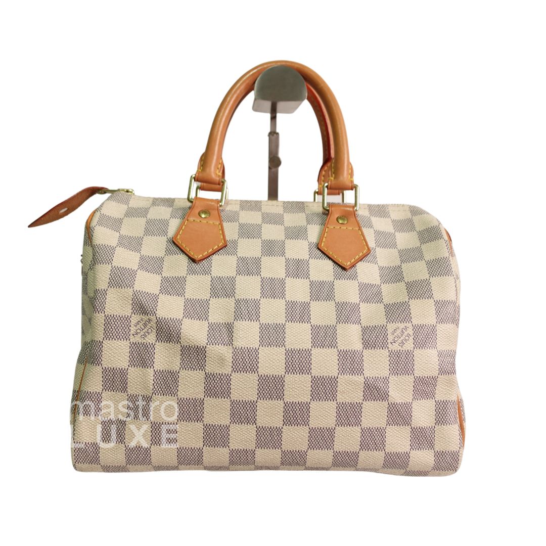 LOUIS VUITTON SPEEDY 25CM DAMIER AZUR Handbag