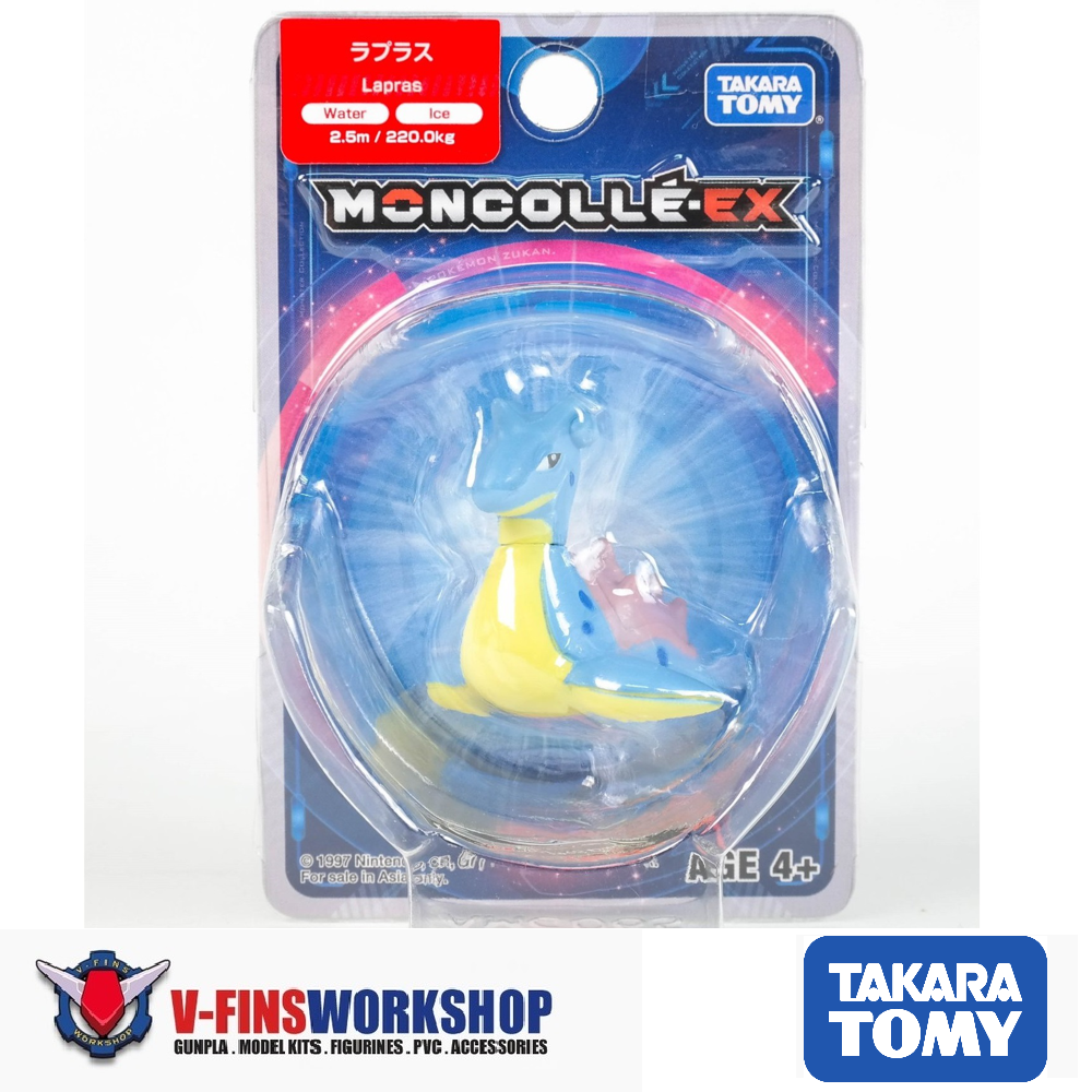 Takara Tomy Pokemon Moncolle Figure Asia EX #65 Lapras