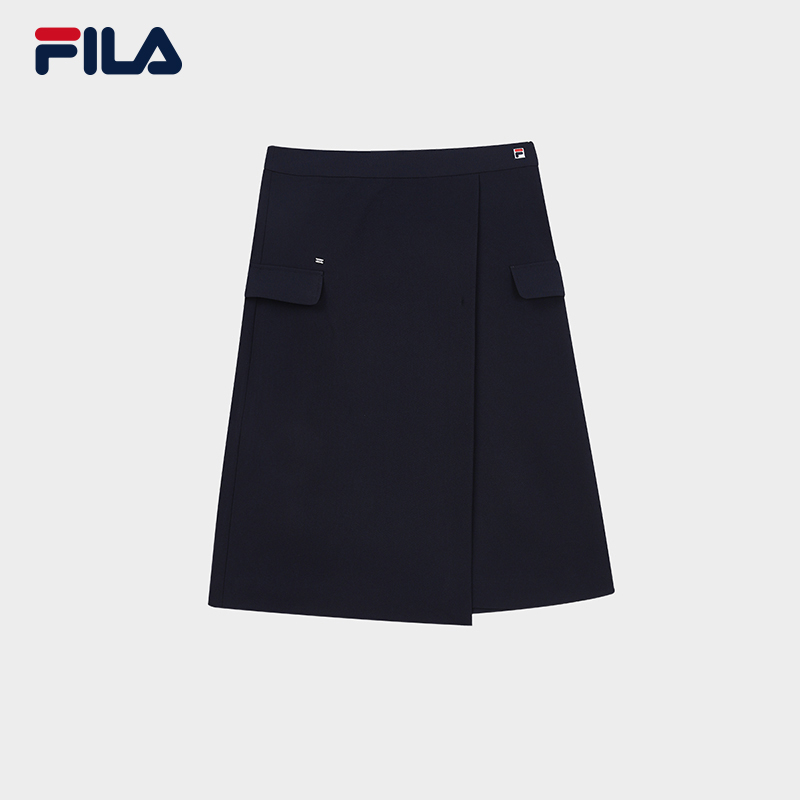 FILA CORE Women's REVIVED CLASSIC MODERN HERITAGE Skirt in Navy