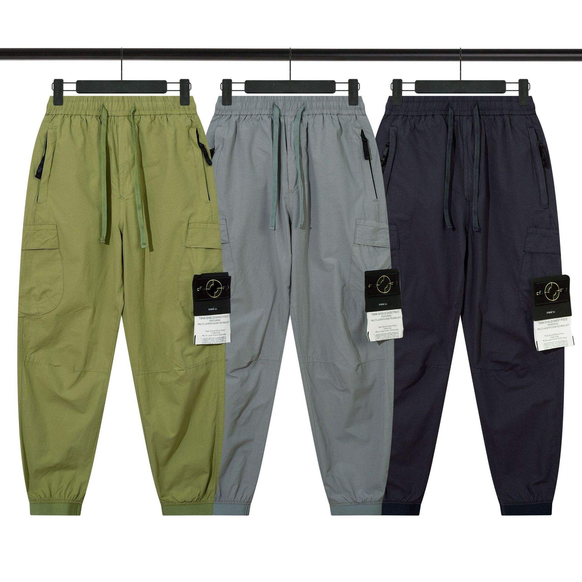 Stone Island STONE ISLA Stone Island Pocket Chinos Sports Casual Pants Long Pants Overalls For Women
